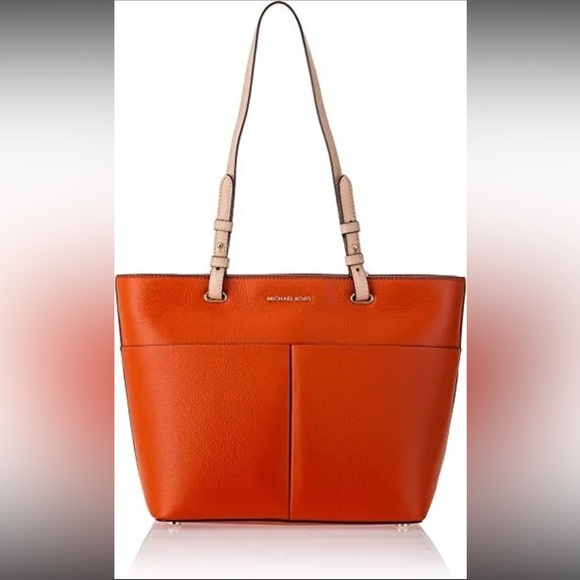 Michael Kors Bedford Medium Top Zip Pocket Tote - Terracotta - NWT - Picture 5 of 5